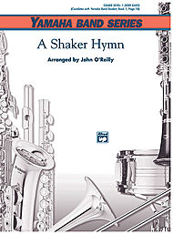 A Shaker Hymn (score only) . Concert Band . O'Reilly
