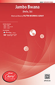 Jambo Bwana (SATB) . Choir . Gray