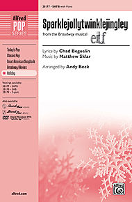 Sparklejollytwinklejingley (SATB) . Choir . Sklar