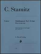 Concerto no.1 in D Major . Viola & Piano . Stamitz