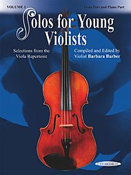 Solos for Young Violists . Viola & Piano . Various