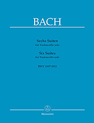 Suites (6) . Cello . Bach