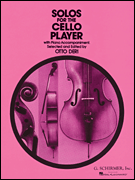 Solos For The Cello Player . Cello & Piano . Various