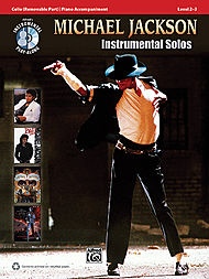 Michael Jackson Instrument Solos w/CD . Cello & Piano . Various