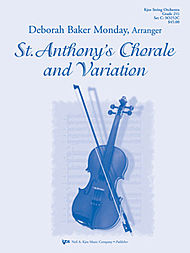 St. Anthony's Chorale and Variation (score only) . String Orchestra . Haydn