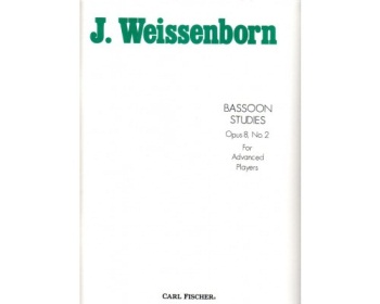 Bassoon Studies op.8 no. 2 . Bassoon . Weissenborn