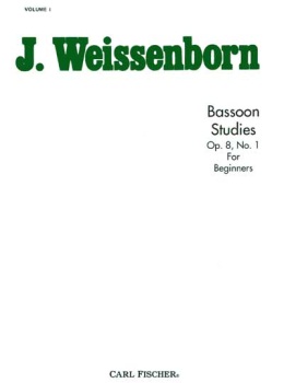 Studies op.8 no. 1 . Bassoon . Weissenborn