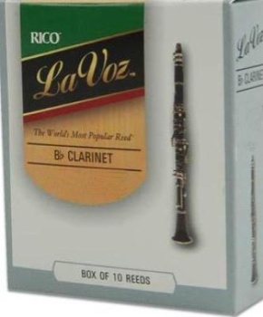 LAVOZCL Bb Clarinet Reeds Bx 10 . La Voz