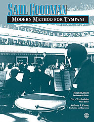 Modern Method for Tympani . Percussion . Goodman