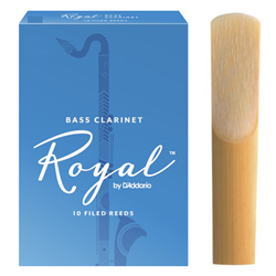 Rico RRBC Royal Bass Clarinet Reeds (box of 10) . D'Addario