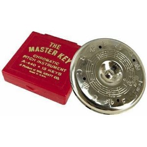 MK1S Master Key Chromatic Pitch Pipe (f-f) . Kratt