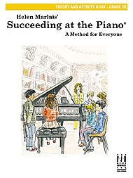 Succeeding at the Piano Theory and Activity Book v.2B . Piano . Marlais