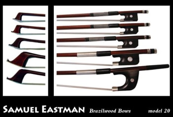 BB20BF Double Bass Bow (3/4, french, brazilwood) . Eastman