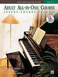 Adult All-In-One Course v.3 w/CD . Piano . Various