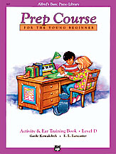 Prep Course (for the young beginner) Activity & Ear Training v.D . Piano . Various