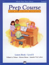 Prep Course (for the young beginner) Lesson Book v.E . Piano . Various