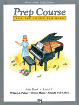 Prep Course (for the young beginner) Solo Book v.F . Piano . Various