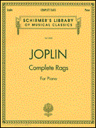 Complete Rags . Piano . Joplin