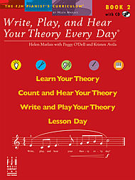 Write, Play and Hear Your Theory Every Day v.2 w/CD . Piano . Marlais