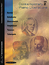 Contemporary Piano Literature v.2 . Piano . Various