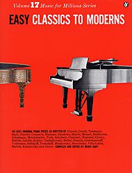 Easy Classics To Moderns . Piano . Various