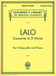 Concerto in D Minor . Cello and Piano . Lalo