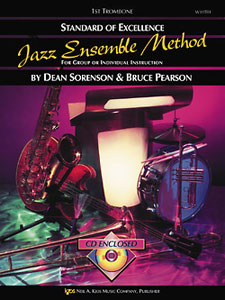 Standard Of Excellence Jazz Ensemble Method w/CD . 3rd Trombone . Sorenson/Pearson