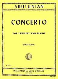 Concerto . Trumpet and Piano . Arutunian