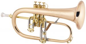 183 Stradivarius Flugelhorn Outfit (lacquer) . Bach