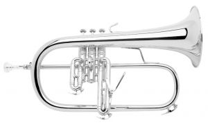 183S Stradivarius Flugelhorn Outfit (silver plate) . Bach