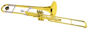 2166 "3B"  Valve Trombone Outfit . King