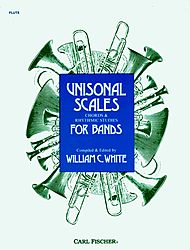 Unisonal Scales . Tenor Saxophone/Bass Clarinet . White