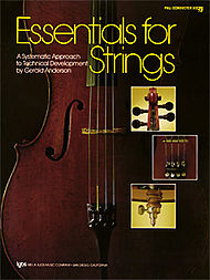 Essentials for Strings (score) . String Orchestra . Anderson