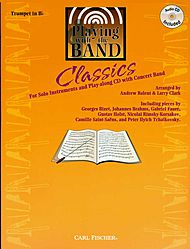 Playing With The Band (classics) w/CD . Trumpet . Various