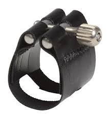 L9 Baritone Saxophone Light Ligature (Hard Rubber) . Rovner