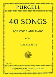 Songs (40) Voice (low) and Piano . Various