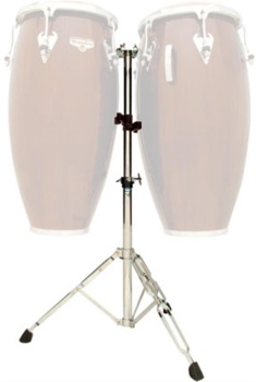 LatinPercussion M290 Matador Double Conga Stand . Latin Percussion