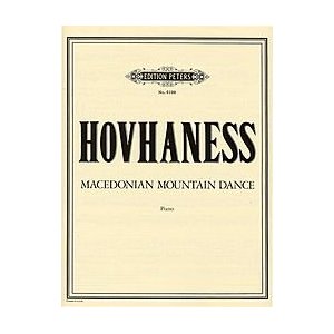 Macedonian Mountain Dance . Piano . Hovhaness