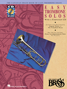 The Canadian Brass Book of Easy Trombone Solos w/CD . Trombone and Piano . Various