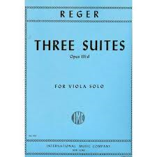 Suites (3) . Viola . Reger