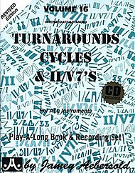 Jazz Turn Arounds Cycles and II/V7's w/CD . Aebersold v.16 . Aebersold