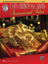 Easy Christmas Carols w/CD . Cello and Piano . Various