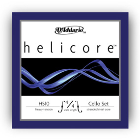 H510 Helicore 4/4 Cello String Set (heavy tension) . D'Addario