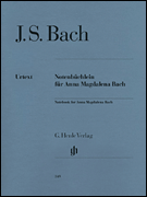 Notebook for Anna Magdalena Bach . Piano . Bach