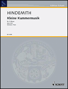 Kleine Kammermusik . Woodwind Quintet . Hindemith