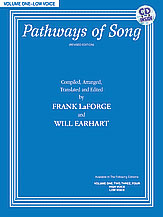 Pathways of Song v.1 w/CD (low voice) . Vocal Collection . Various