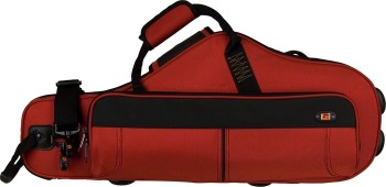 Pro-tec PB304CTRX Alto Saxophone Contoured Pro Pac Case (red) . Protec