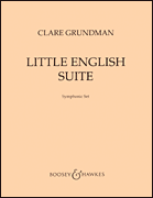 Little English Suite (score only) . Concert Band . Grundman