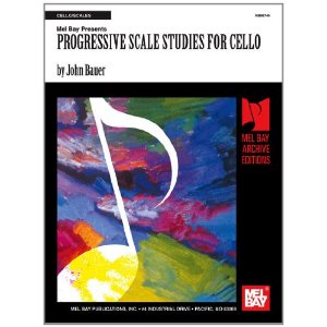 Progressive Scale Studies . Cello . Bauer