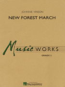 New Forest March (score only) . Concert Band . Vinson